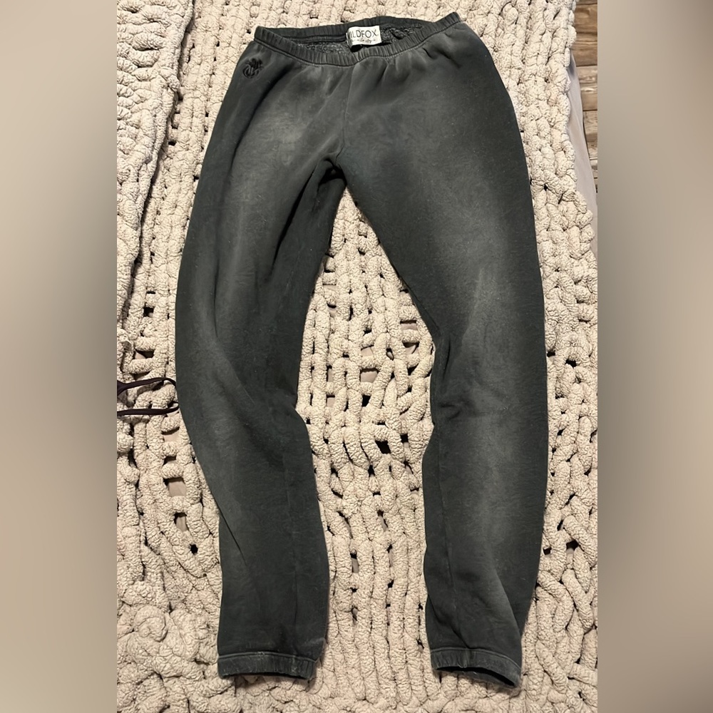 Wildfox gray tight ankle sweatpants